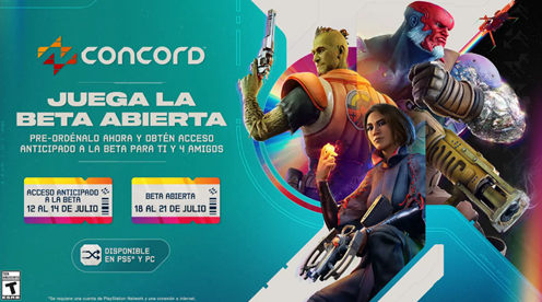 Se anuncian las fechas de la Beta de Concord: el acceso anticipado a la Beta se lanza el 12 de julio